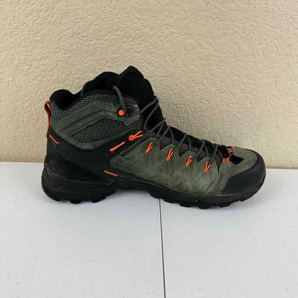 Salewa Alp Mate Mid WP Men's Hiking Boots Green Size 13